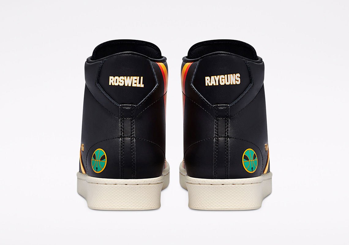 converse pro leather roswell rayguns black